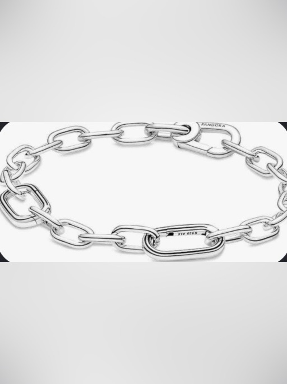 Pandora Me Link Chain Bracelet-Sterling silver